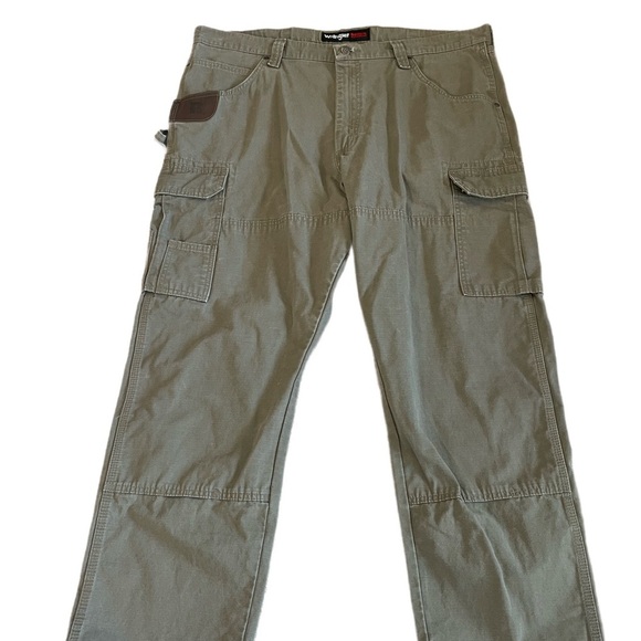 Wrangler Riggs Ripstop Workwear‎ Ranger cargo Pants Men's 40 X 30 Tan - Picture 1 of 12